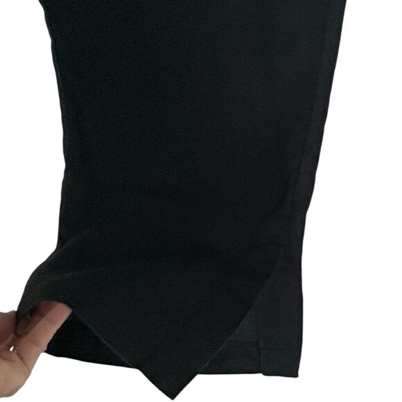 ATHLETA Retreat Wide Leg Linen Pant Size Medium Petite Black #851038 - Picture 5 of 7